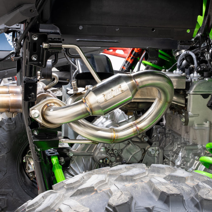 RPM Kawasaki H2 Big Mouth Resonated Cat Delete Mid Pipe