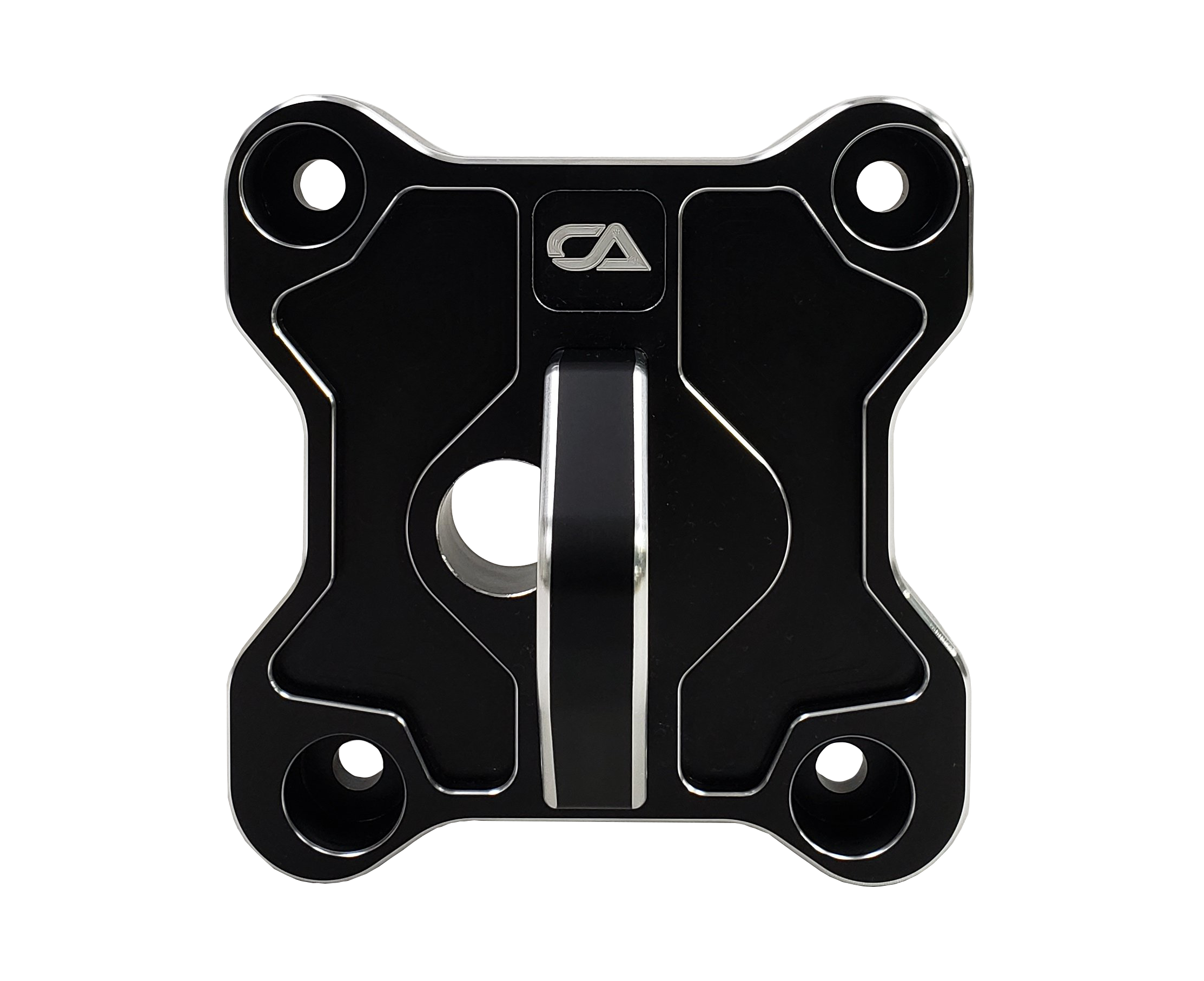 Polaris RZR XP1000 / Turbo Pull Plate / Radius Rod Plate Our Pull plate is machined from a solid piece of aircraft grade 6061 T-6 1.5