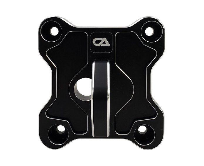 Polaris RZR XP1000 / Turbo Pull Plate / Radius Rod Plate Our Pull plate is machined from a solid piece of aircraft grade 6061 T-6 1.5"x 8" Aluminum bar stock. We then machine both pieces, send them out for anodize and then round all of our corners to give it a look that really pops and will wow anyone