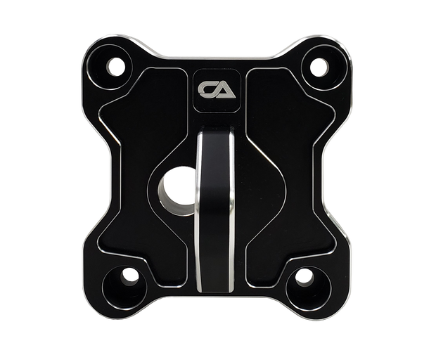 Polaris RZR XP1000 / Turbo Pull Plate / Radius Rod Plate Our Pull plate is machined from a solid piece of aircraft grade 6061 T-6 1.5"x 8" Aluminum bar stock. We then machine both pieces, send them out for anodize and then round all of our corners to give it a look that really pops and will wow anyone