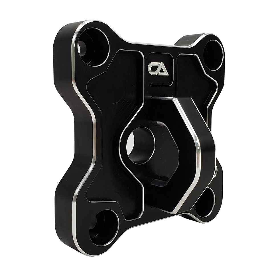 Polaris RZR XP1000 / Turbo Pull Plate / Radius Rod Plate Our Pull plate is machined from a solid piece of aircraft grade 6061 T-6 1.5