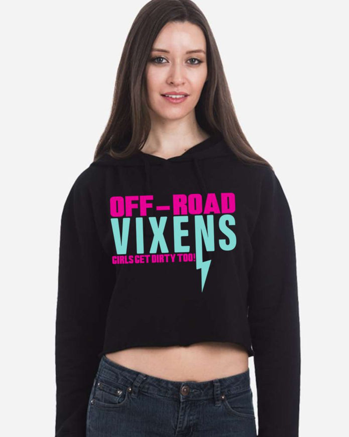 She is Fearless Cropped Hoodie