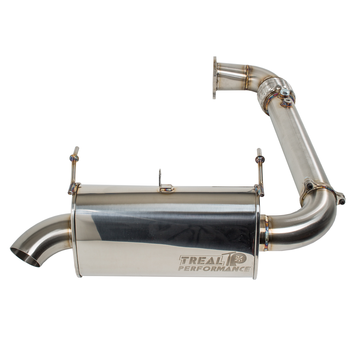 Treal Performance | 2016-2021 Polaris RZR XP Turbo / S Turbo Back Exhaust System