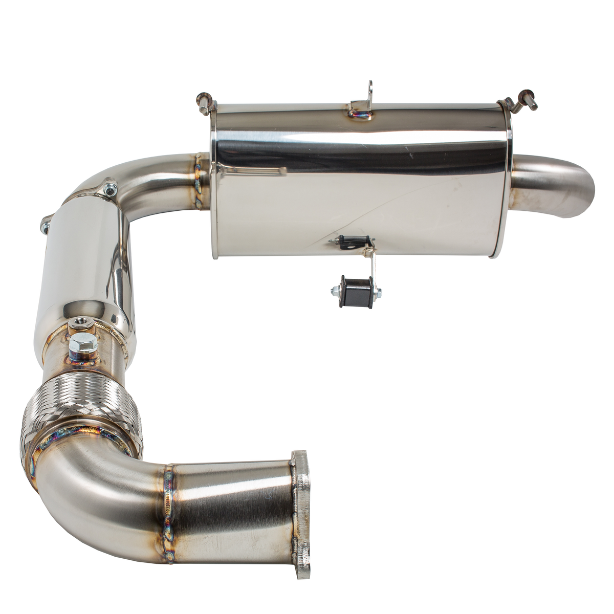 Treal Performance | 2016-2021 Polaris RZR XP Turbo / S Turbo Back Exhaust System
