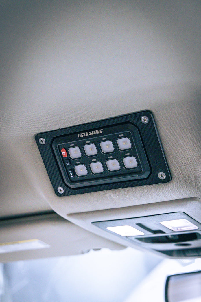 Universal UTV & Truck Switch Panel Mount – Fits Auxbeam, GG Lighting, Infinite Offroad & More