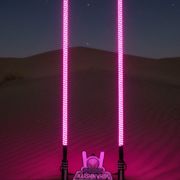 V2 Black Out LED Whip Set: The Ultimate Stealth