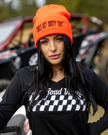 Trademark Beanie Blaze Orange/Black