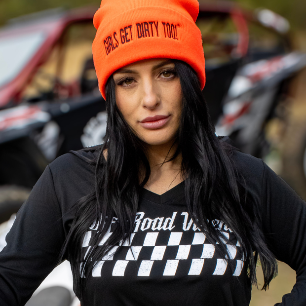 Trademark Beanie Blaze Orange/Black