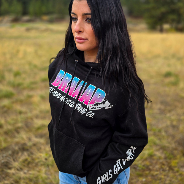 Braaapiness Pullover Hoodie - Snowmobile