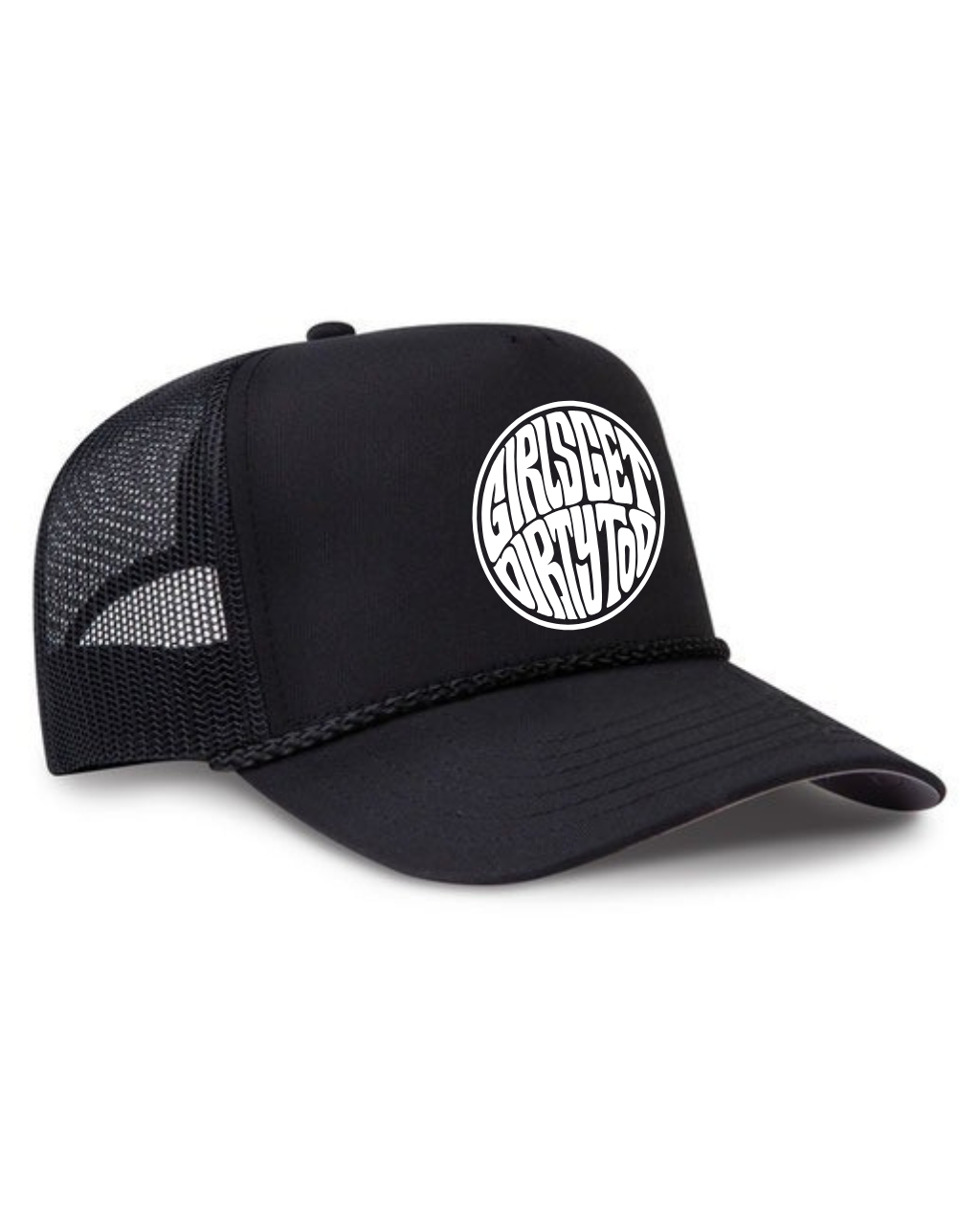 Squishy Trucker Hat - Black