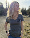Backroads & Bad Decisions V Neck Tee