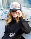 Dirt Life Deadwood Camo Trucker - Black
