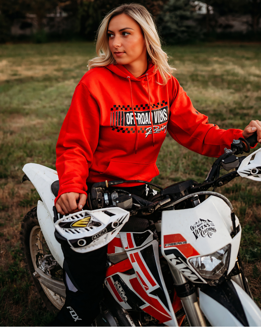 Fast Lane Hoodie - Red
