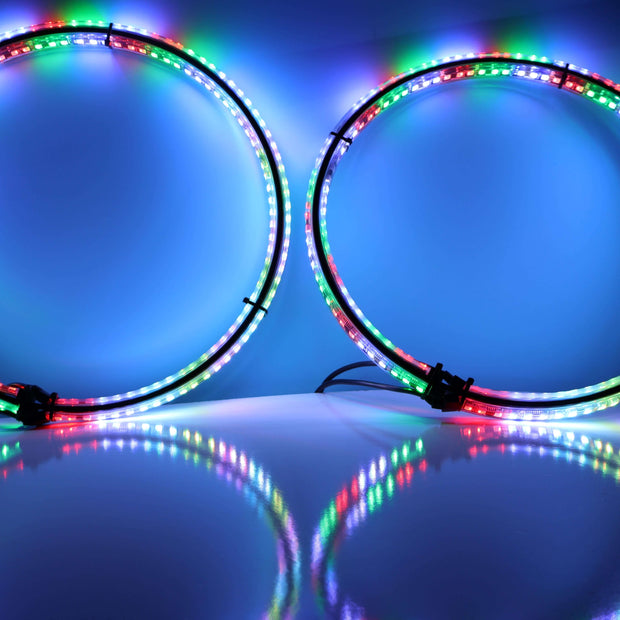 Apollo RGB Wheel Lights Kit - Set of 4 (Harness Included)