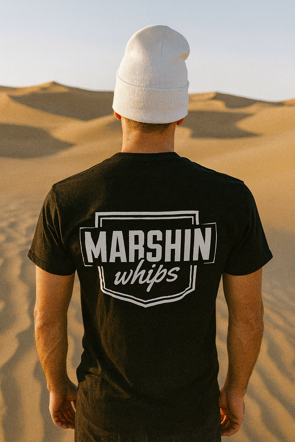 Marshin Whips White Beanie