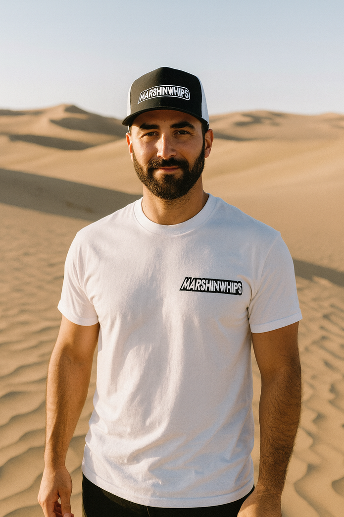 White Marshin Whips T-Shirt