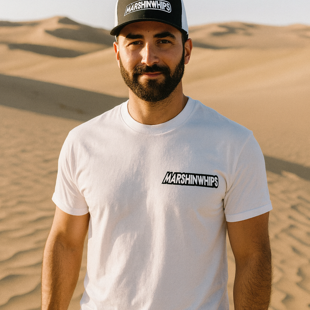 White Marshin Whips T-Shirt