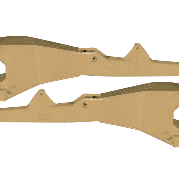 We have overhauled and reinforced our previous generation of Boxed Trailing Arms to meet the demands of the ever-evolving UTV world. Adding further gusseting at high impact areas and increased overall structure to prevent failure. Whether you are a weekend warrior or a professional racer, we encourage you to equip your machine with the very best and leave the worrying at home while you focus on hitting the trails. 