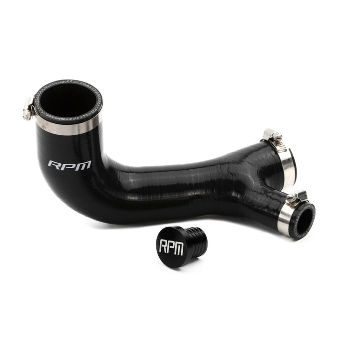 RPM Black Silicone Blow Off Valve Adapter Tube Can-Am Maverick X3 Turbo
