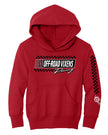 Youth Fast Lane Hoodie - Red