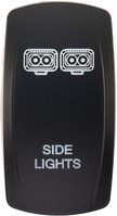 Dash Switch Rocker Face Side Litghts