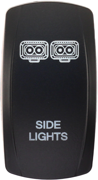 Dash Switch Rocker Face Side Litghts