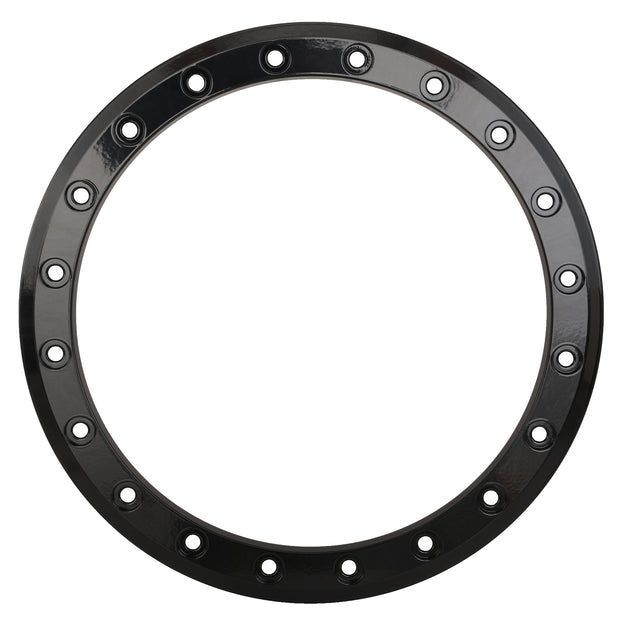 Sb8 Sb9 15" Beadlock Ring 10mm 20 Hole Gloss Black