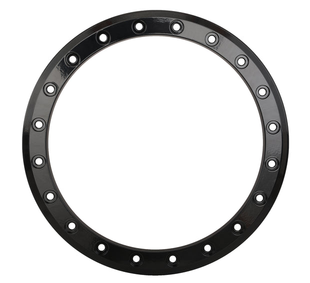 Sb8 Sb9 15" Beadlock Ring 10mm 20 Hole Gloss Black