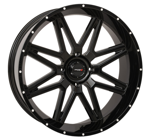 St7 Wheel 24x9 5+4 (0mm) 4/137 Gloss Black