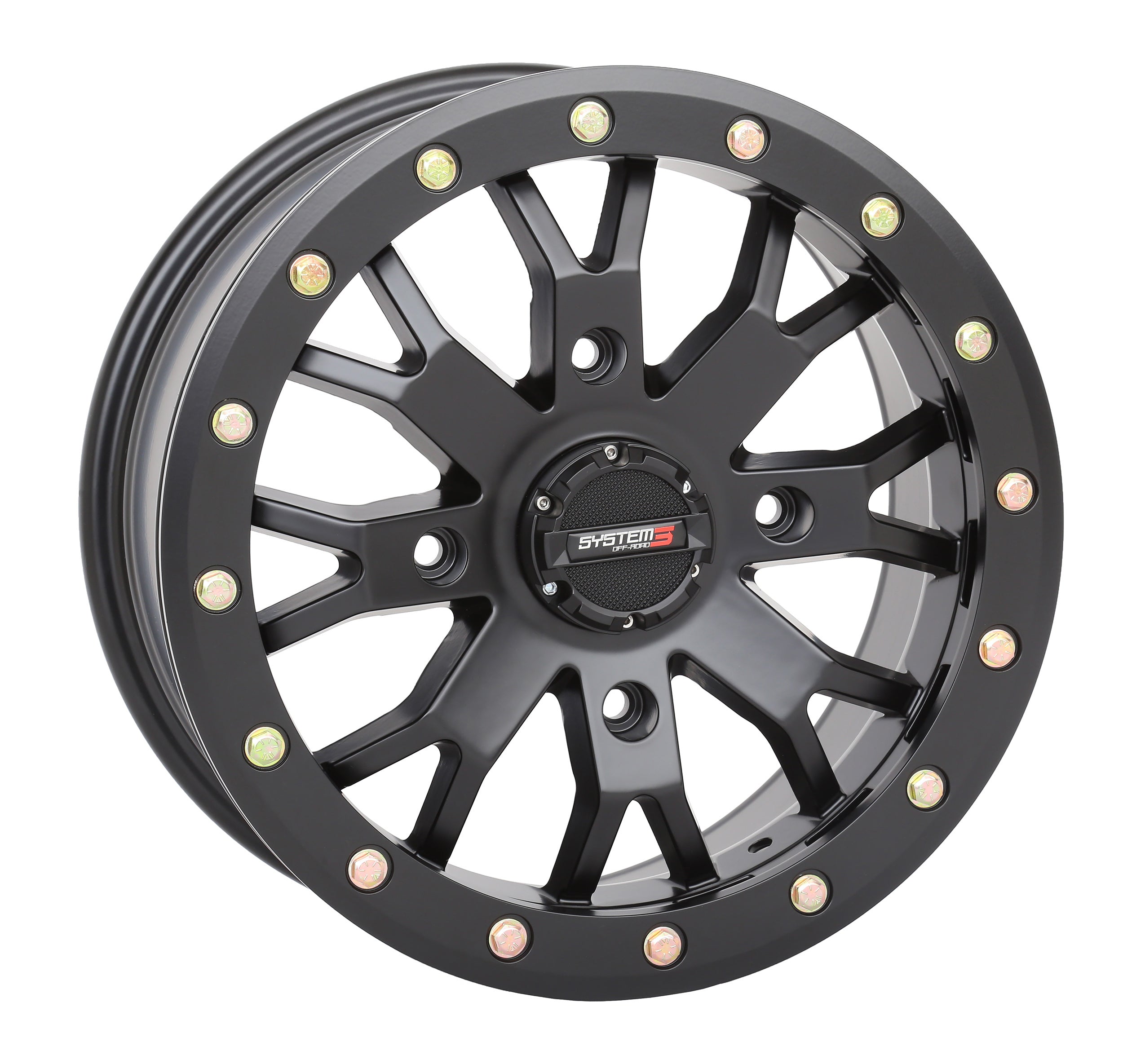 Sb4 Bl Wheel 14x10 5+5 ( 5mm) 4/156 Matte Black