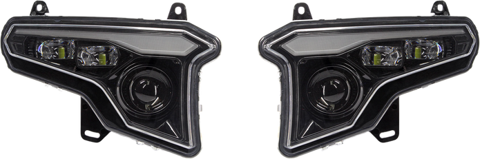 Headlight W/Amber Turn Signals