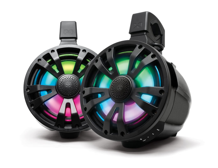 Extrmtower 2 Pk 8  Spkr 2 Non Amplified Speakers Blk
