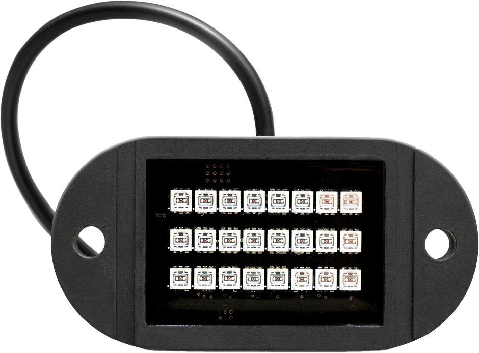 X4 Rock Lights + Contoller X4 24 Led Rock + Controller