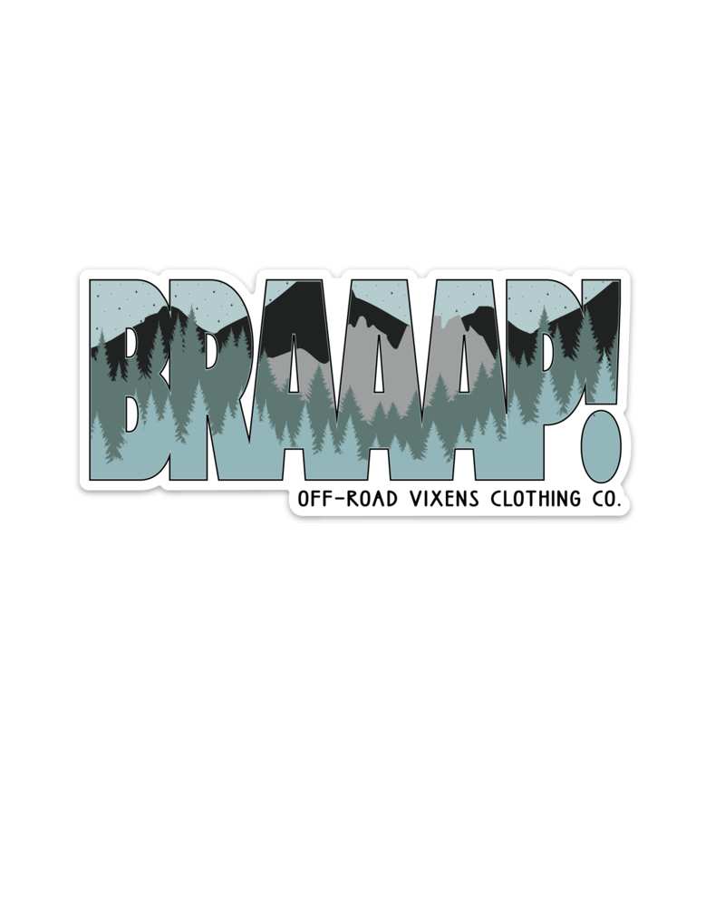 Braaap! Printed Decal 5.5