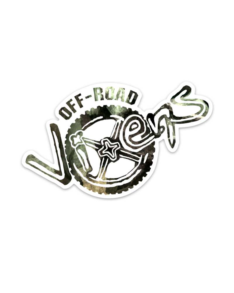 Camo Logo Printed Decal 5