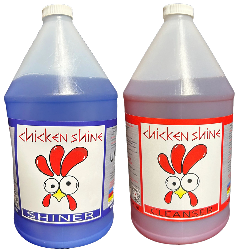 Gallon Chicken Shine Clean & Protect Combo | Complete UTV Wash Kit