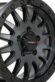 Sb8 Wheel 15x7 5+2 (+38mm) 5/4.5 Matte Brushed Grey