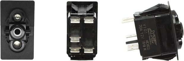 Dash Switch Body Single Acc Blue/Blue