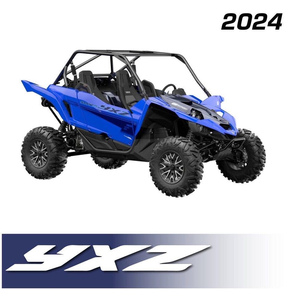 2024 Yamaha YXZ 1000R Complete Communication Kit with Bluetooth Intercom and 2-Way Radio 696 PLUS Remote Head / G1 GMRS