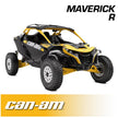 Can-Am Maverick R Complete Communication Kit with Rocker Switch Bluetooth Intercom and 2-Way Radio STX Stereo Remote Head / M1 VHF Business Band