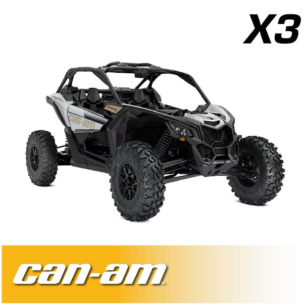 Can-Am Maverick X3 Complete Communication Kit with Bluetooth Intercom and 2-Way Radio STX Stereo Remote Head / G1 GMRS / Remote Head Mount Kit