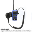 Handheld Radio Grab Bar Mount for Jeep JK JKU and JL - Fits R1 / V3 / GMR2 / GMR2 PLUS / RH-5R radios JL - Radio/Hand Mic Mount