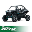 Kawasaki Teryx KRX Complete Communication Kit with Bluetooth Intercom and 2-Way Radio 696 PLUS / M1 VHF Business Band / Dash Mount