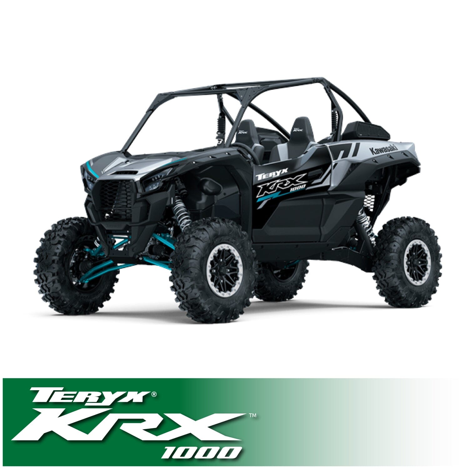 Kawasaki Teryx KRX Complete Communication Kit with Bluetooth Intercom and 2-Way Radio 696 PLUS / G1 GMRS / Dash Mount