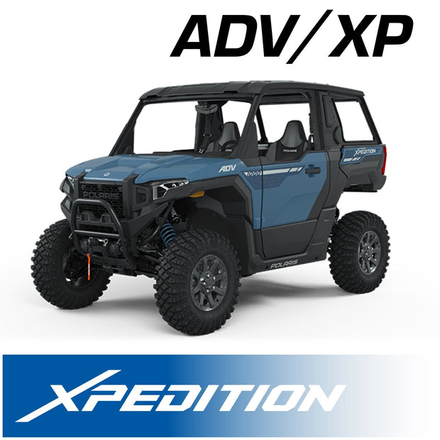 Polaris Xpedition Complete Communication Kit with Bluetooth Intercom and 2-Way Radio 696 PLUS Remote Head Intercom / M1 VHF Business Band