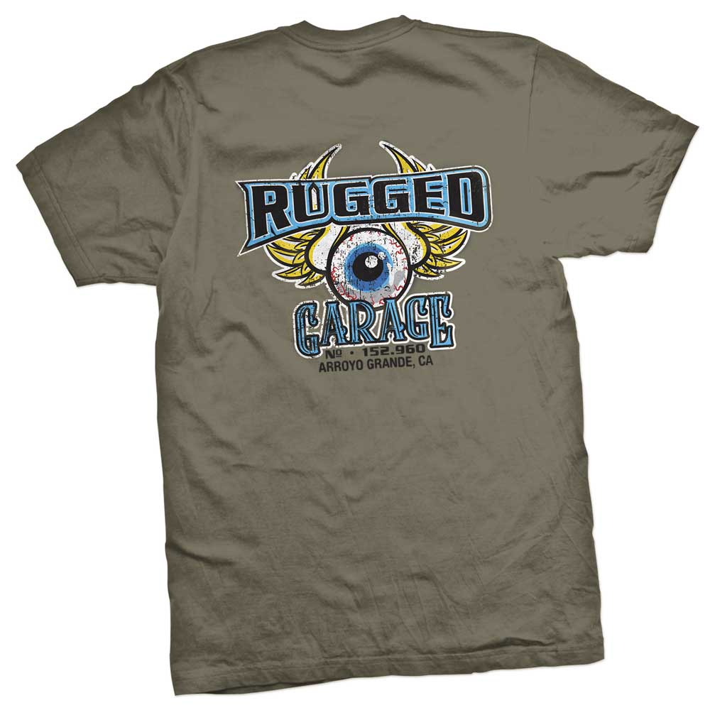 Rugged Radios GARAGE T-Shirt - Grey Extra Large