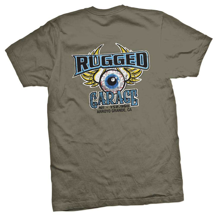 Rugged Radios GARAGE T-Shirt - Grey Extra Large