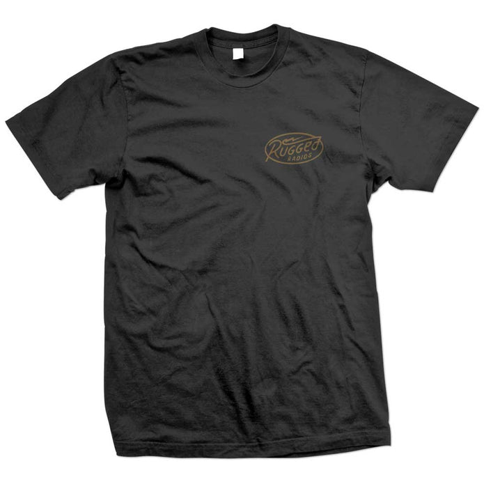 Rugged Radios BOLT T-Shirt - Black Medium