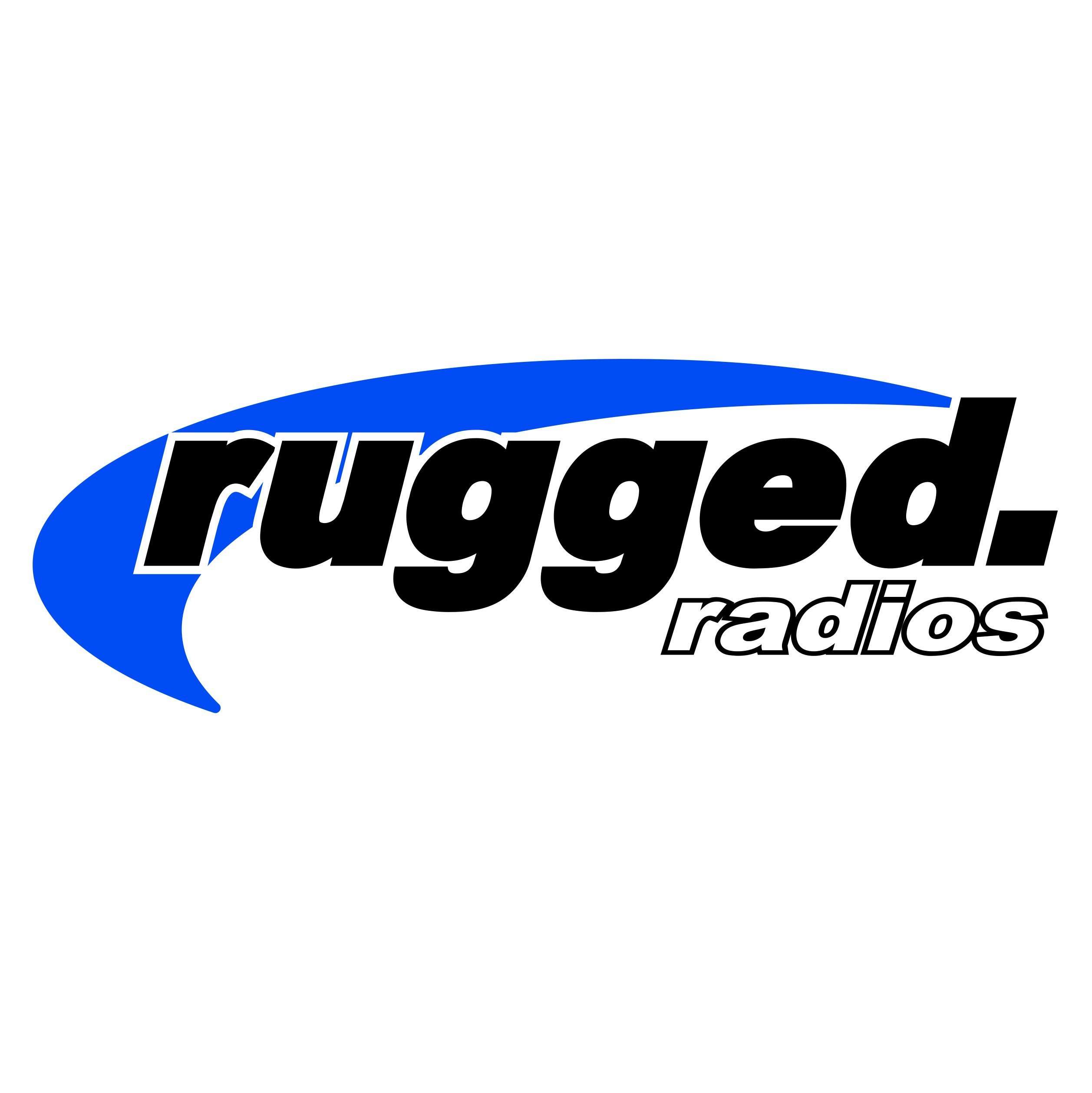 Rugged Radios Die Cut Stickers - Available In A Variety of Sizes 3.5  Inches
