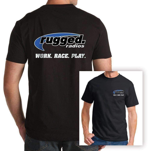 Rugged Radios CLASSIC T-Shirt - Black Extra Large